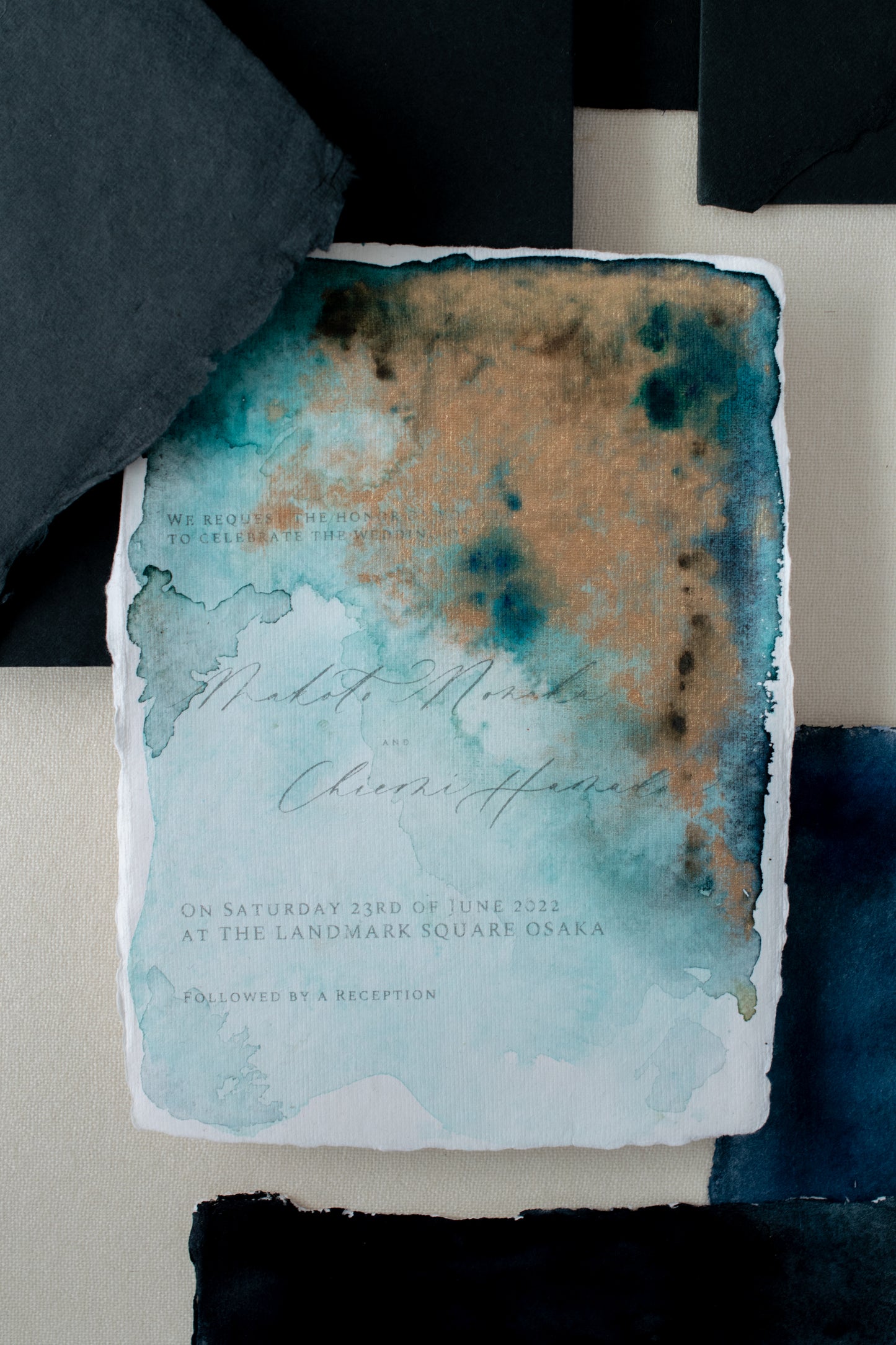 Handmade Paper / 5×7 Sheets / Off-White / Smooth