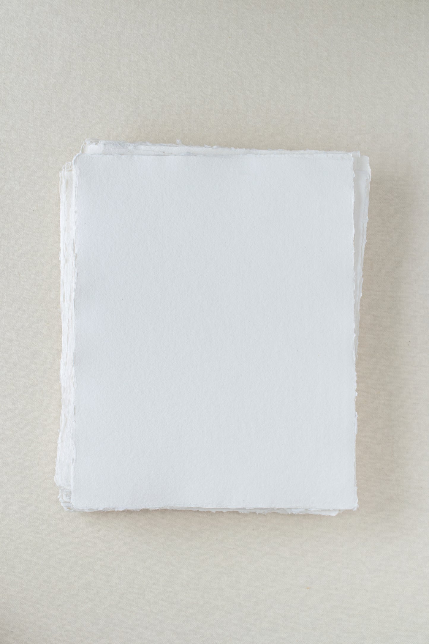 Handmade Paper / White 8.5 x 11