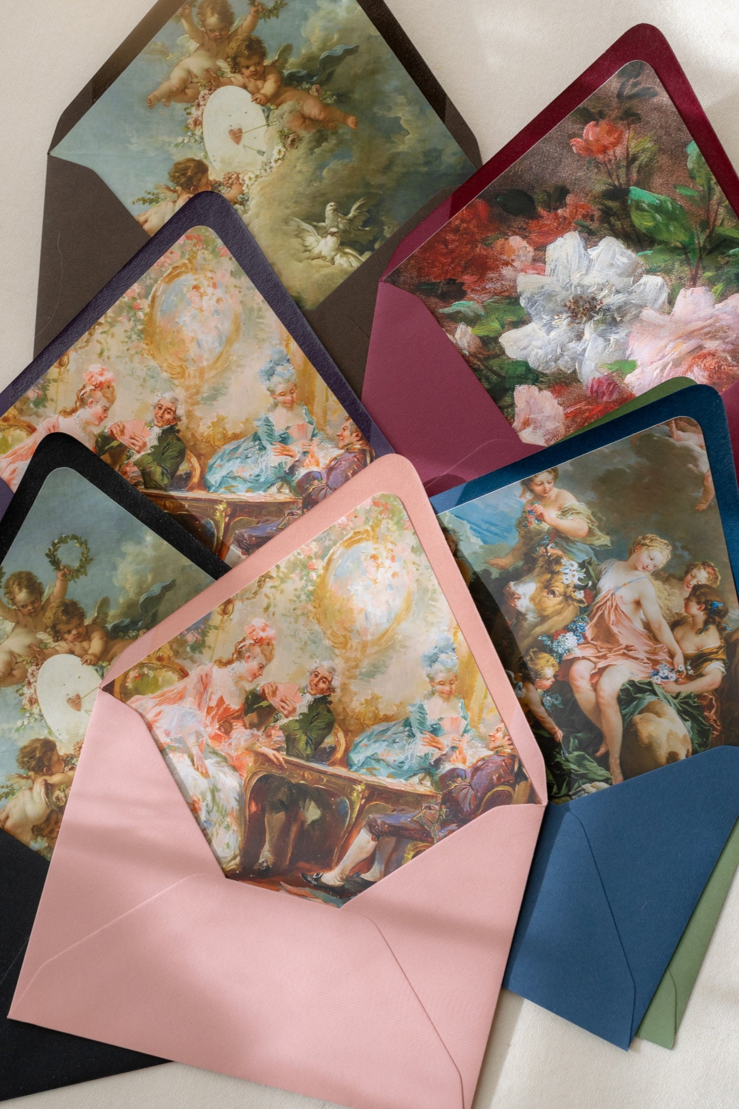 Wax seals card & Artwork Envelope SET