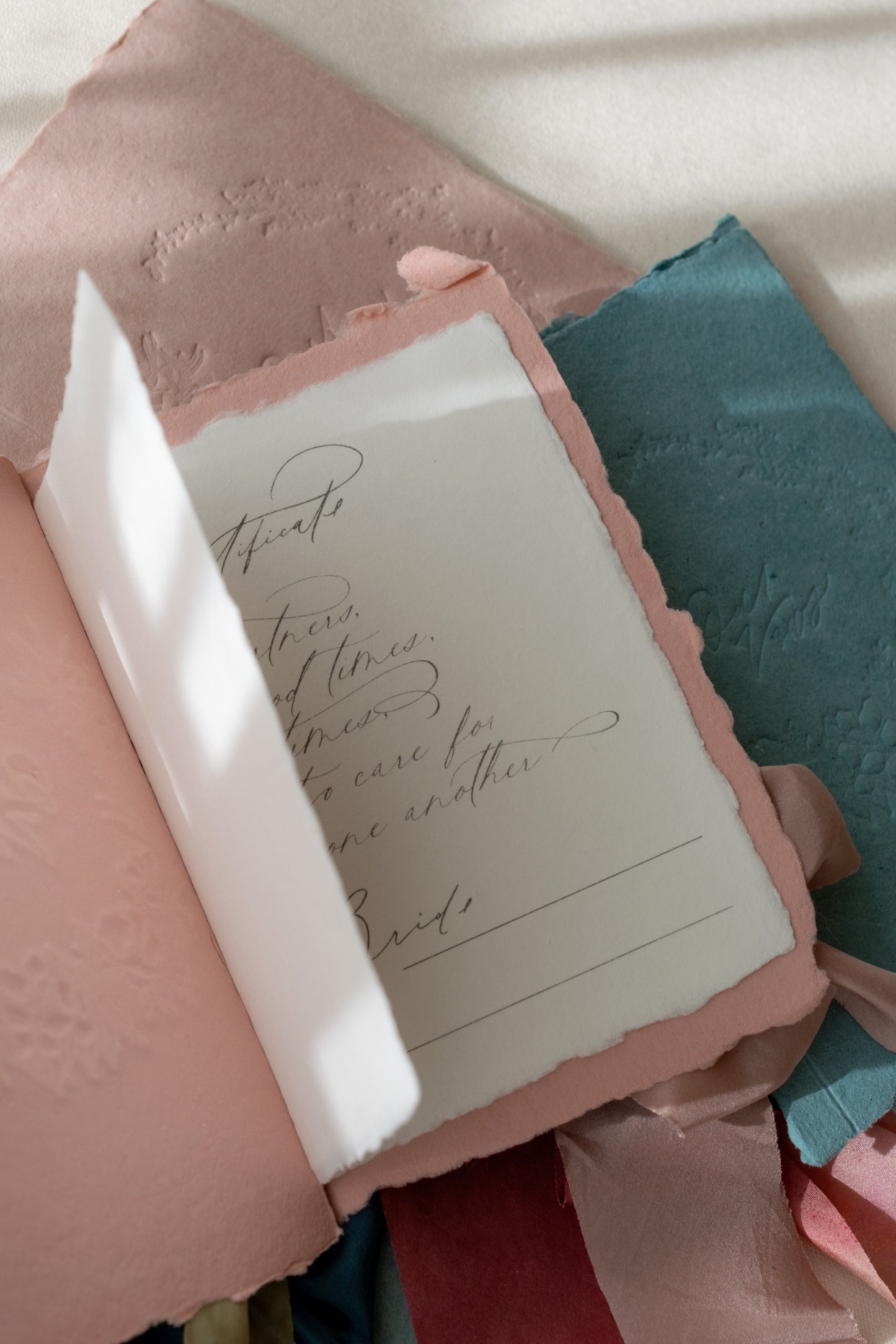 Our Vows Book / Moss