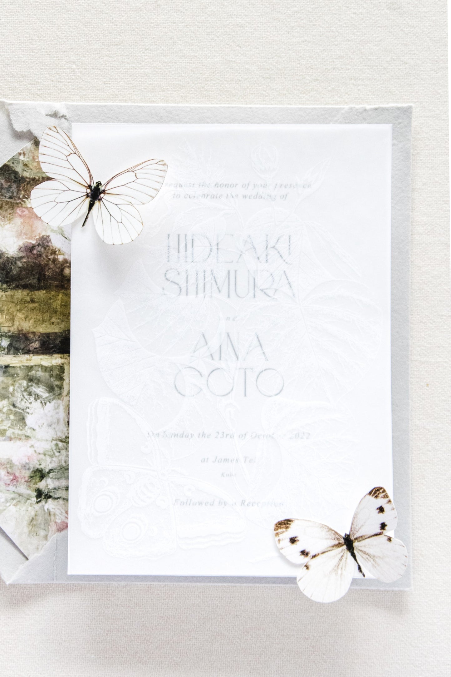 No.3 Suite 1-piece Invitation / Main Cards