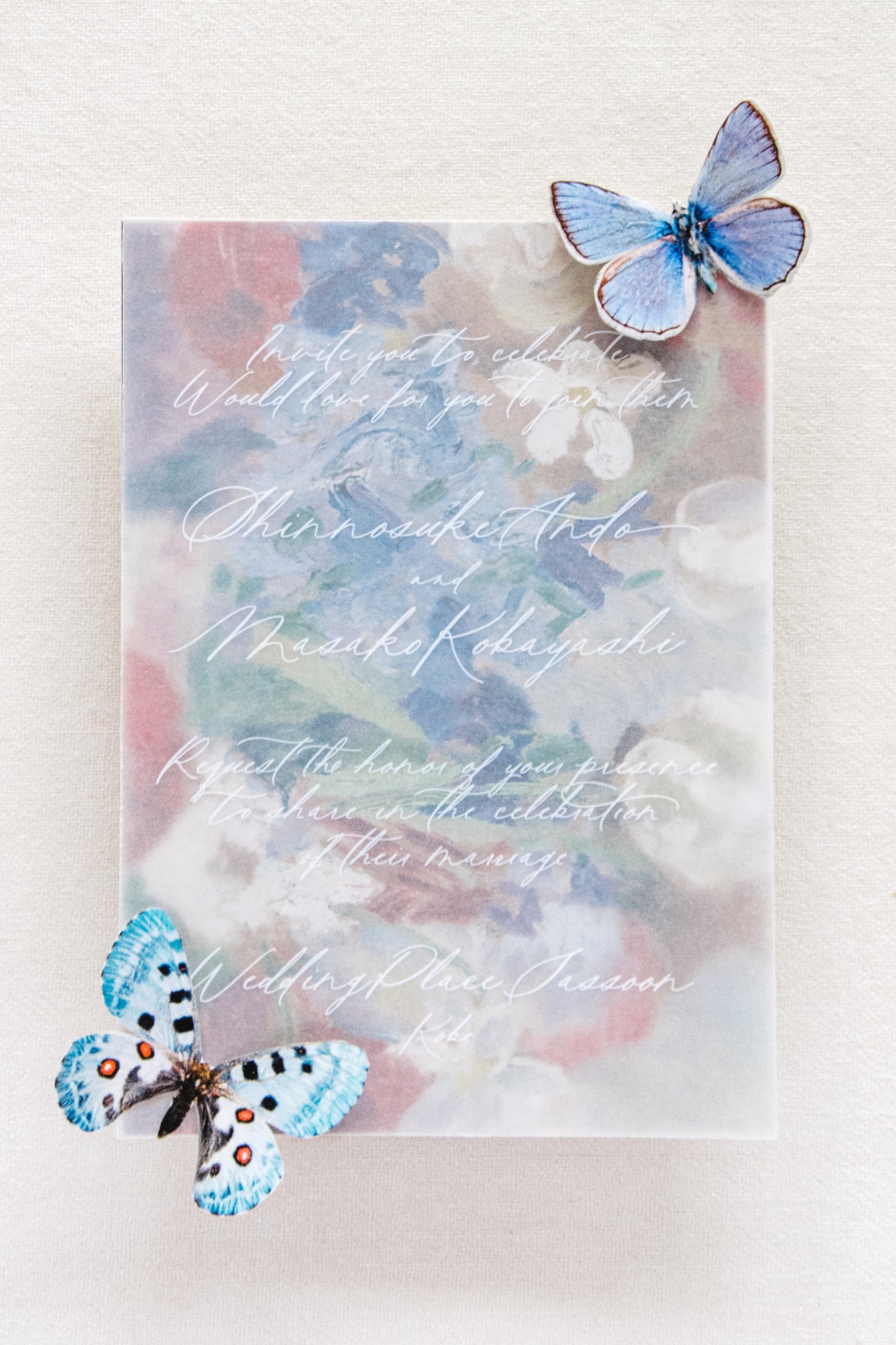 No.10 Suite 1-piece Invitation / Main Cards