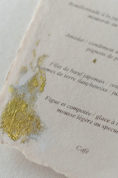 Handmade Paper / 5.5×8 Sheets / Blush