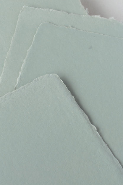 Handmade Paper Cards / Green   [limited]