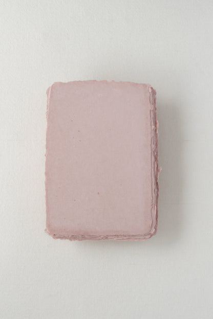 Handmade Paper Cards / Deep Rose    [limited]