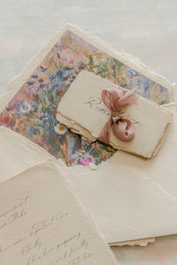 Handmade Paper / 2×4 Sheets / Blush