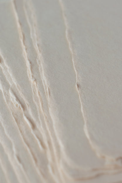 Handmade Paper / 5×7 Sheets / Blush