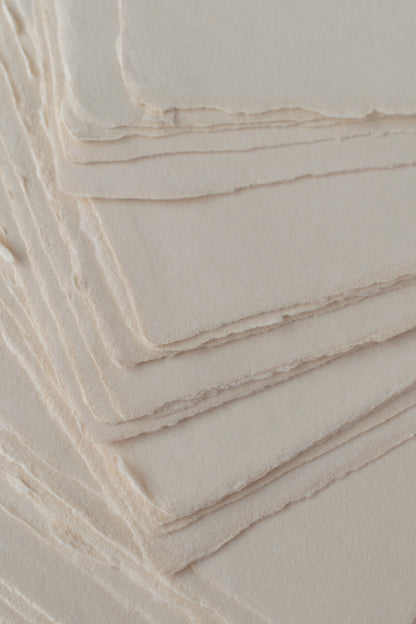 Handmade Paper / 5.5×8 Sheets / Blush