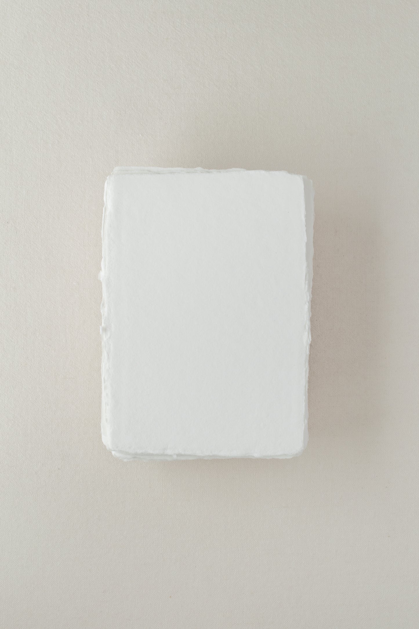 Handmade Paper / 5×7 Sheets / White / Soft