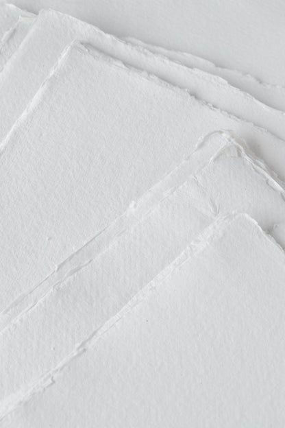 Handmade Paper / White    8.5 x 11