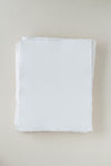 Handmade Paper / White    8.5 x 11