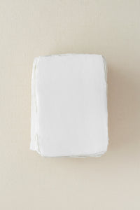 Handmade Paper / 4×6 Sheets / Off-White / Smooth