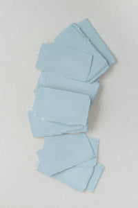 Handmade Paper / 2×4 Sheets / Slate blue