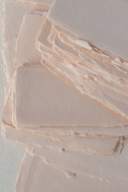Handmade Paper / 2×4 Sheets / Rose [Limited]
