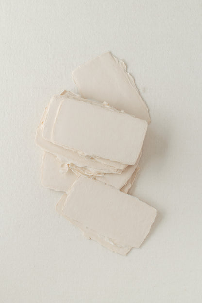 Handmade Paper / 2×4 Sheets / Blush