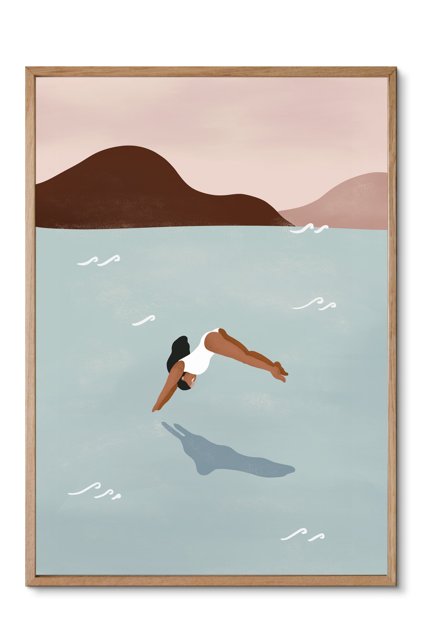 'A DIVE' PRINT