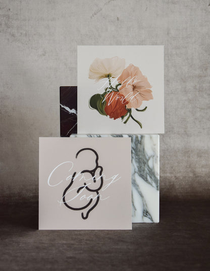 Monthly Cards / Natural