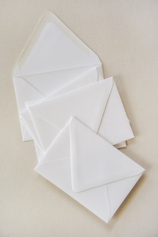 Envelopes Euro Flap / Snow White