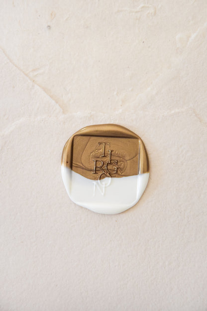 Wax Seals - 2tone TIGRON logo - Set of 10