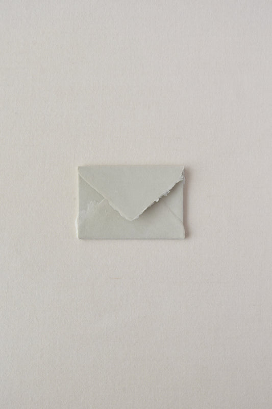 Handmade Paper Envelopes / Clay