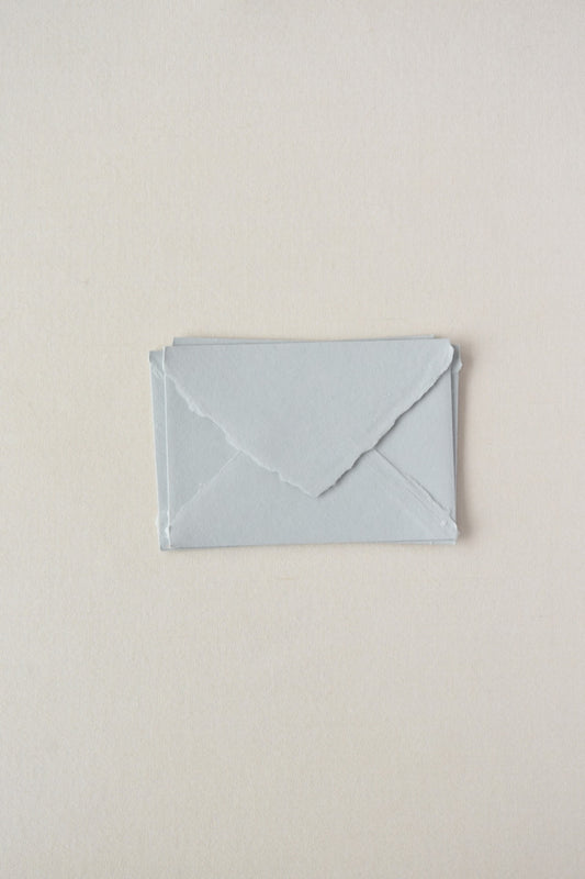 Handmade Paper Envelopes / Slate Blue