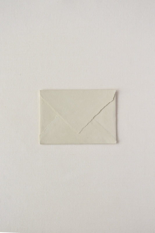 Handmade Paper Envelopes / Clay