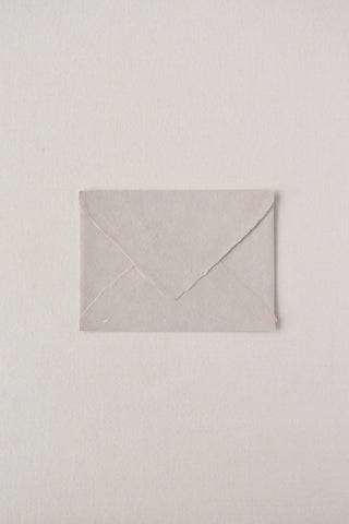 Handmade Paper Envelopes / Dull Pink