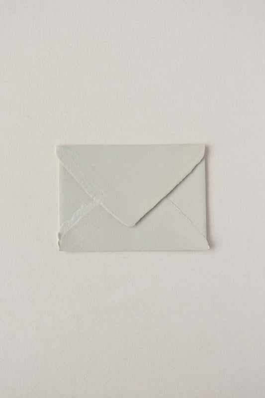 Handmade Paper Envelopes / Gray Beige