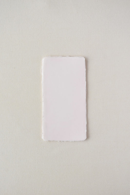 Handmade Paper Cards / Perl Pink