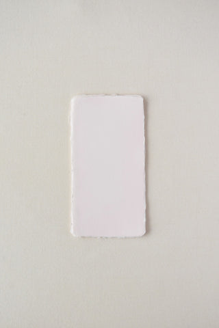 Handmade Paper Cards / Perl Pink