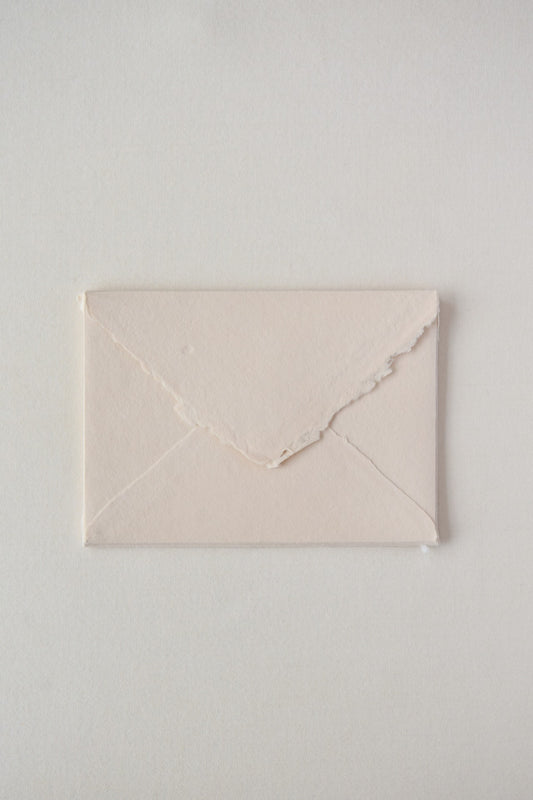 Handmade Paper Envelopes / Blush