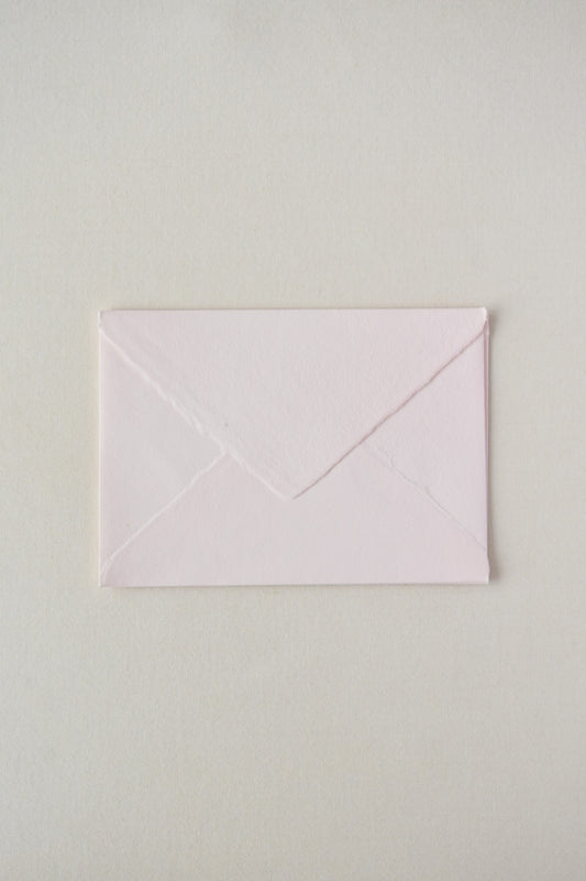 Handmade Paper Envelopes / Blush