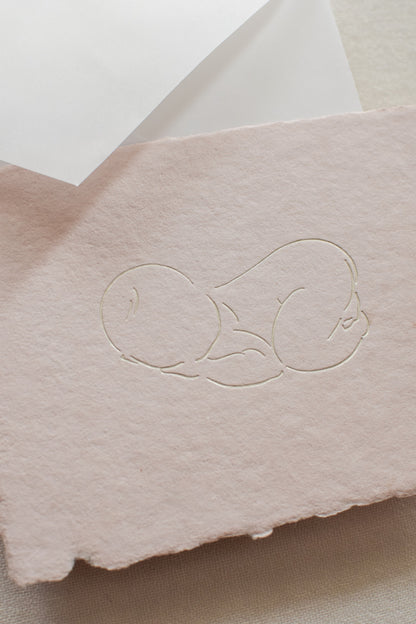Newborn Letter Set / Rose