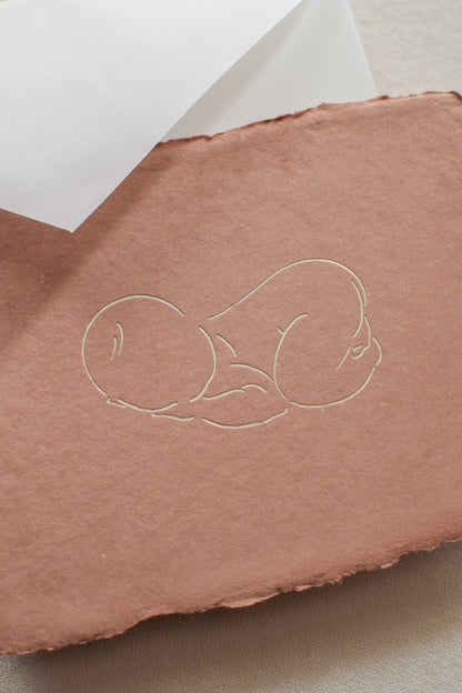 Newborn Letter Set / Terracotta