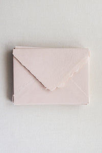 Handmade Paper Envelopes US A7 / Rose [Limited]