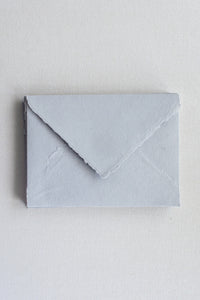 Handmade Paper Envelopes US A7 / Gray
