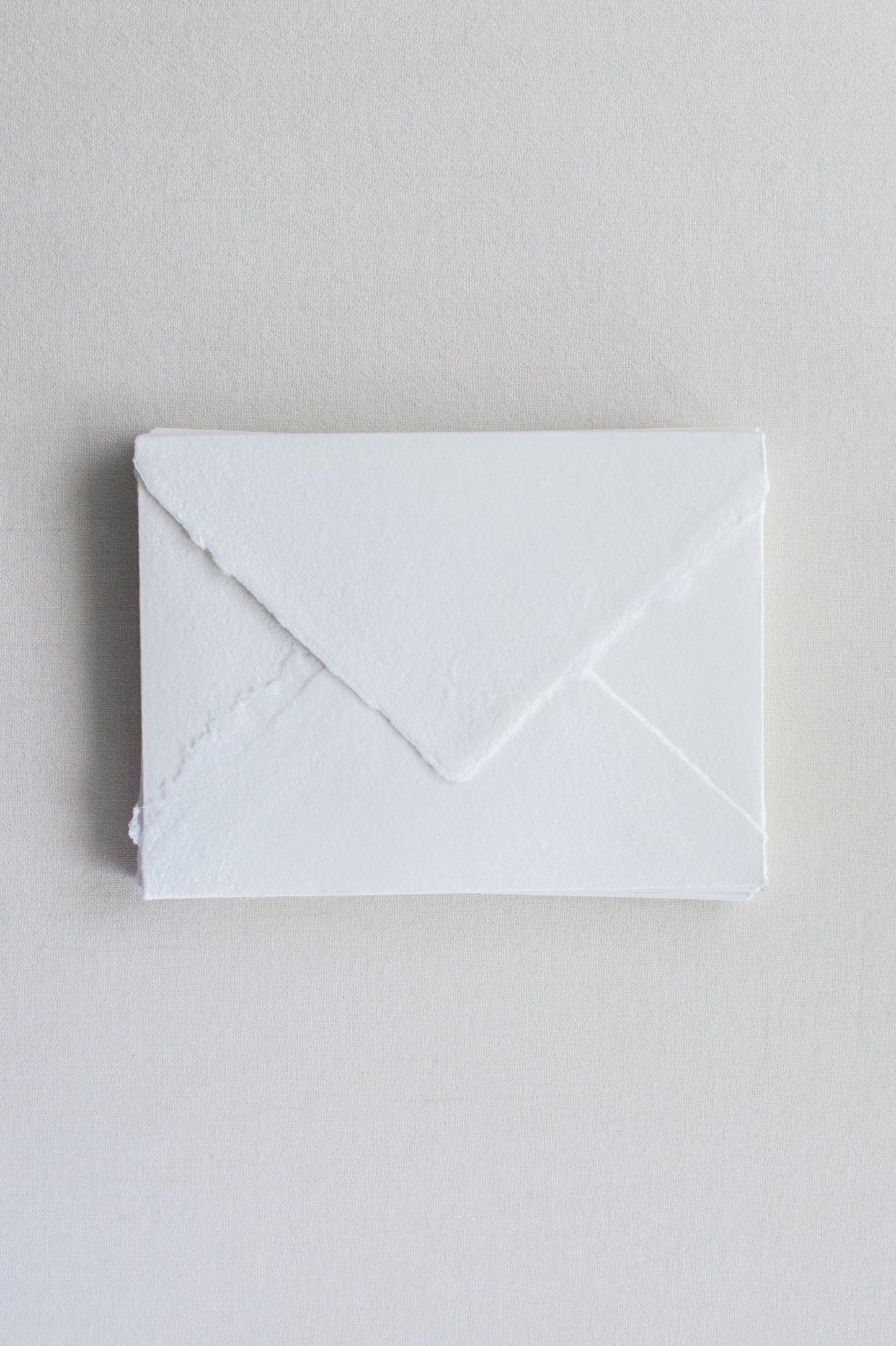 Handmade Paper Envelopes US A7 / White