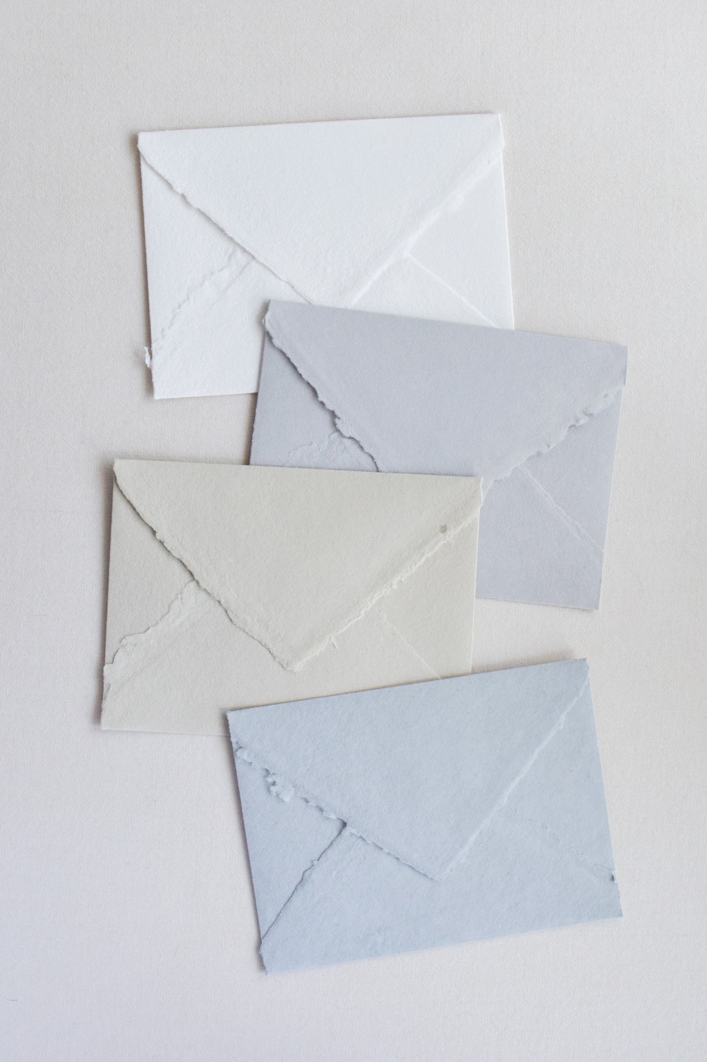 Handmade Paper Envelopes US A7 / Clay