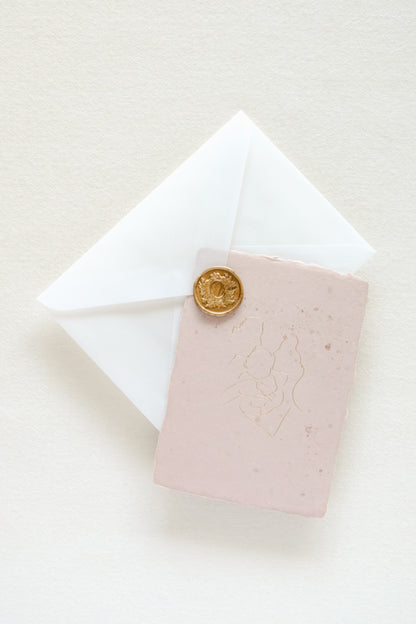 Family Letter Set / Blush