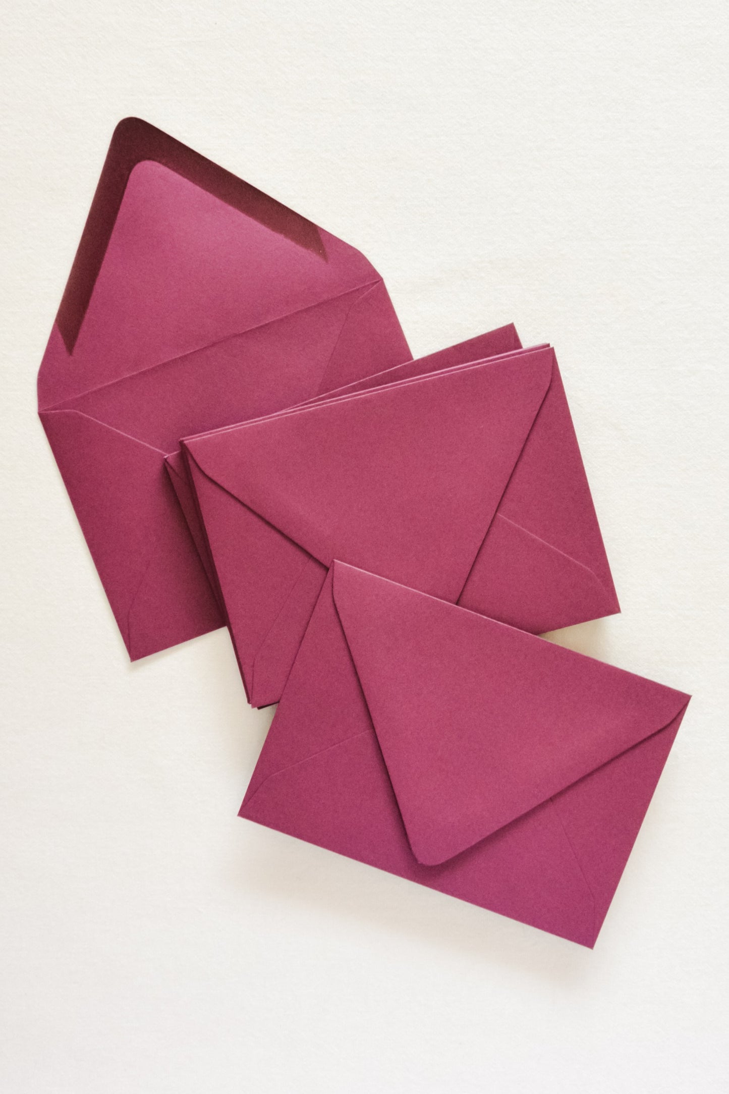 Envelopes Euro Flap / Burgundy