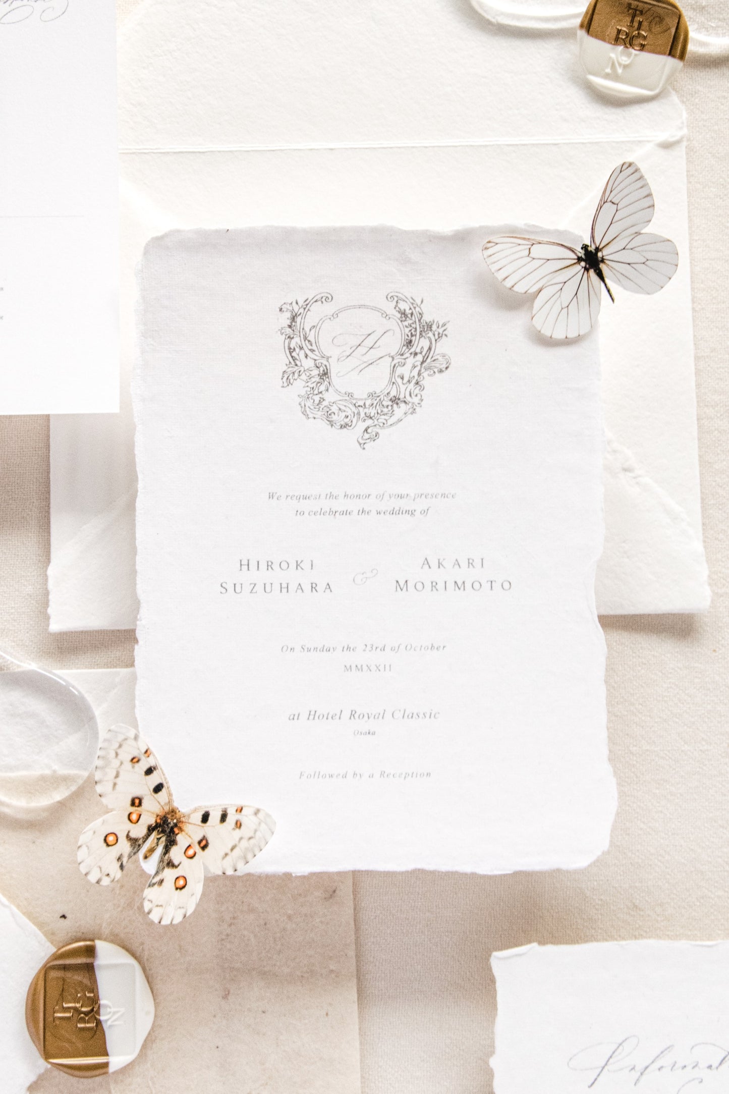 No.6 Suite 1-piece Invitation / Main Cards