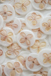 Wax Seals - Dride flower / Hydrangea - Set of 10
