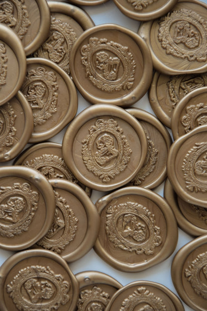 Wax Seals - LOUIS XVI - Set of 10