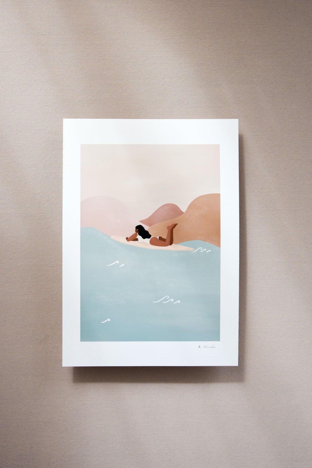 'SURFING' PRINT