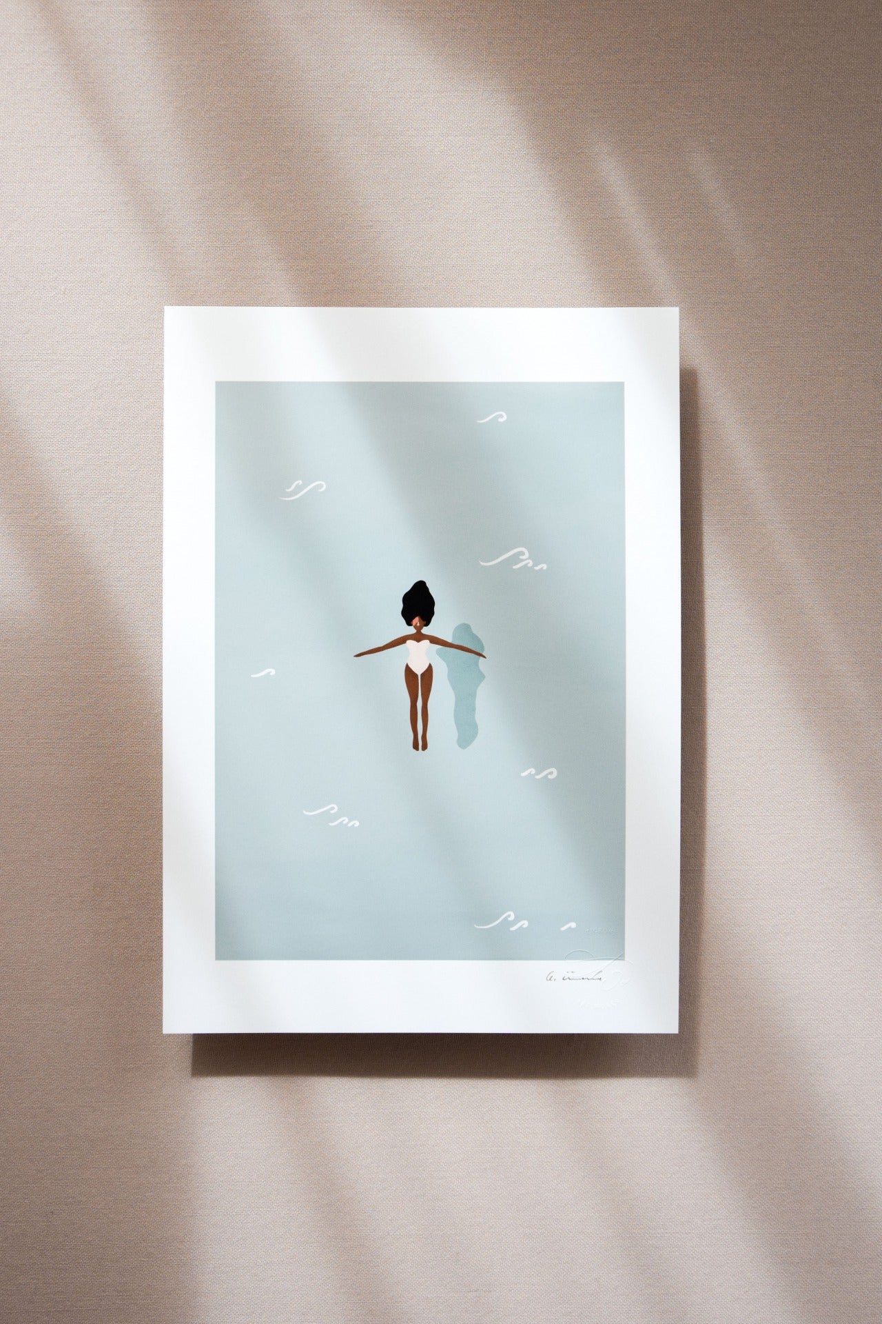 'A SEA SWIM' PRINT