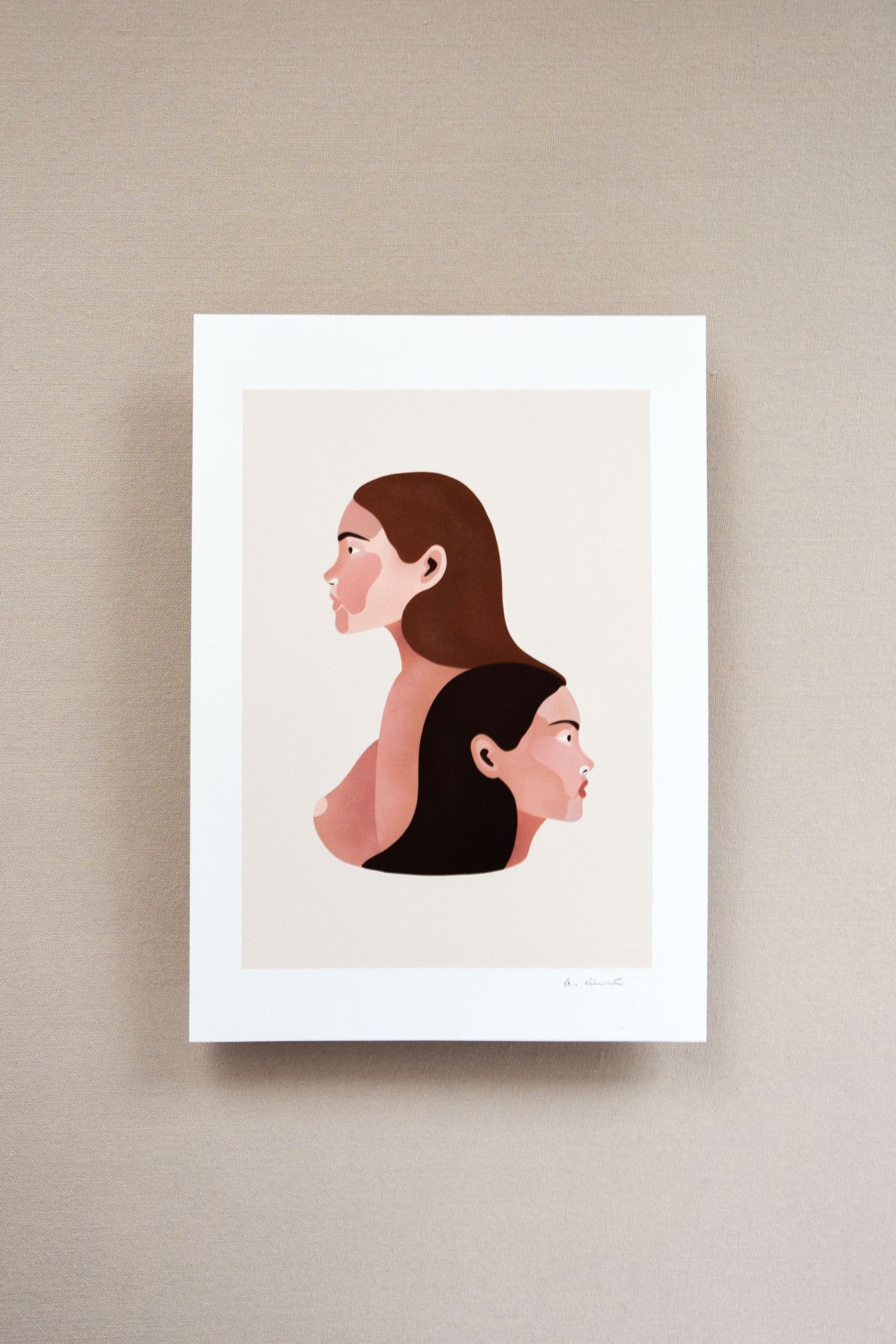 'A PAIR' PRINT