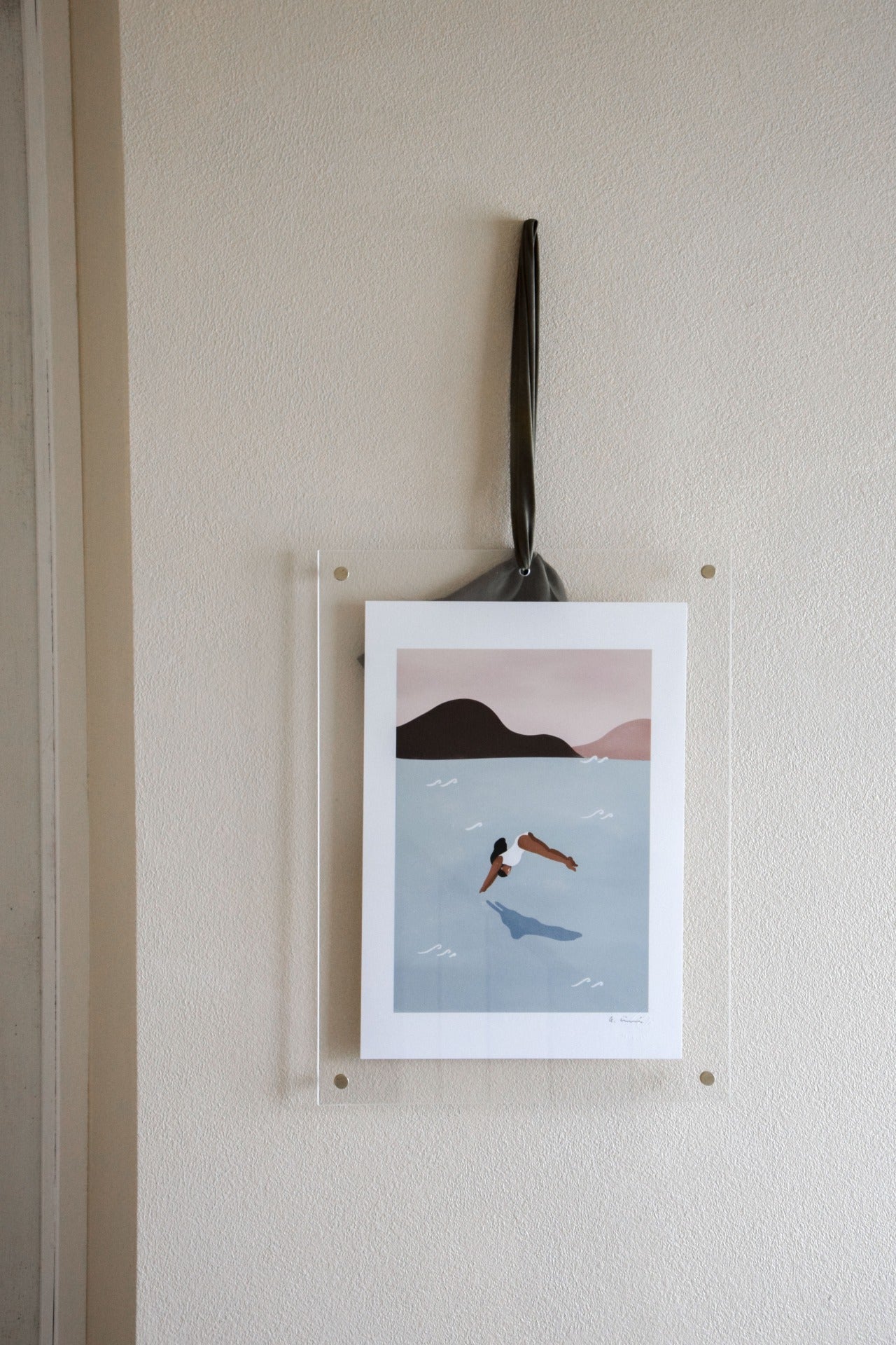 'A DIVE' PRINT