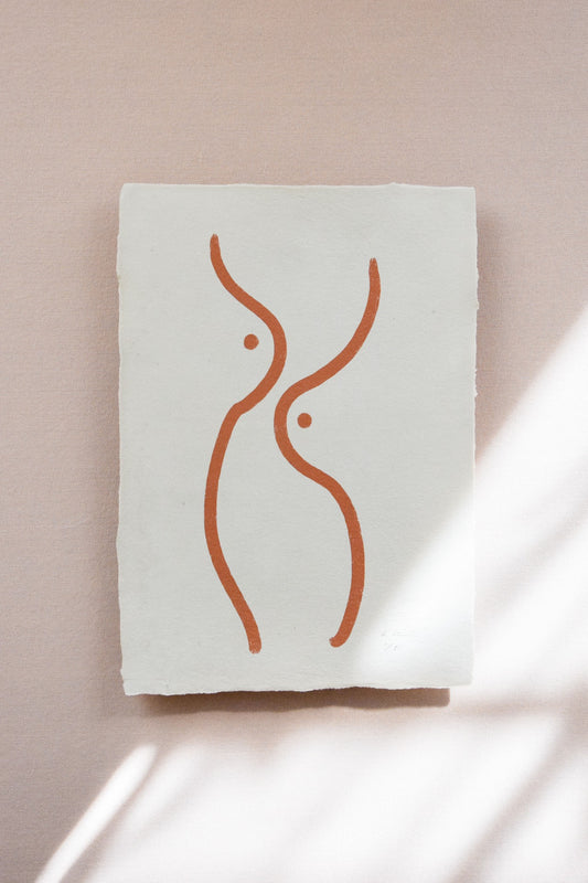 'BREAST' DRAWING PRINT