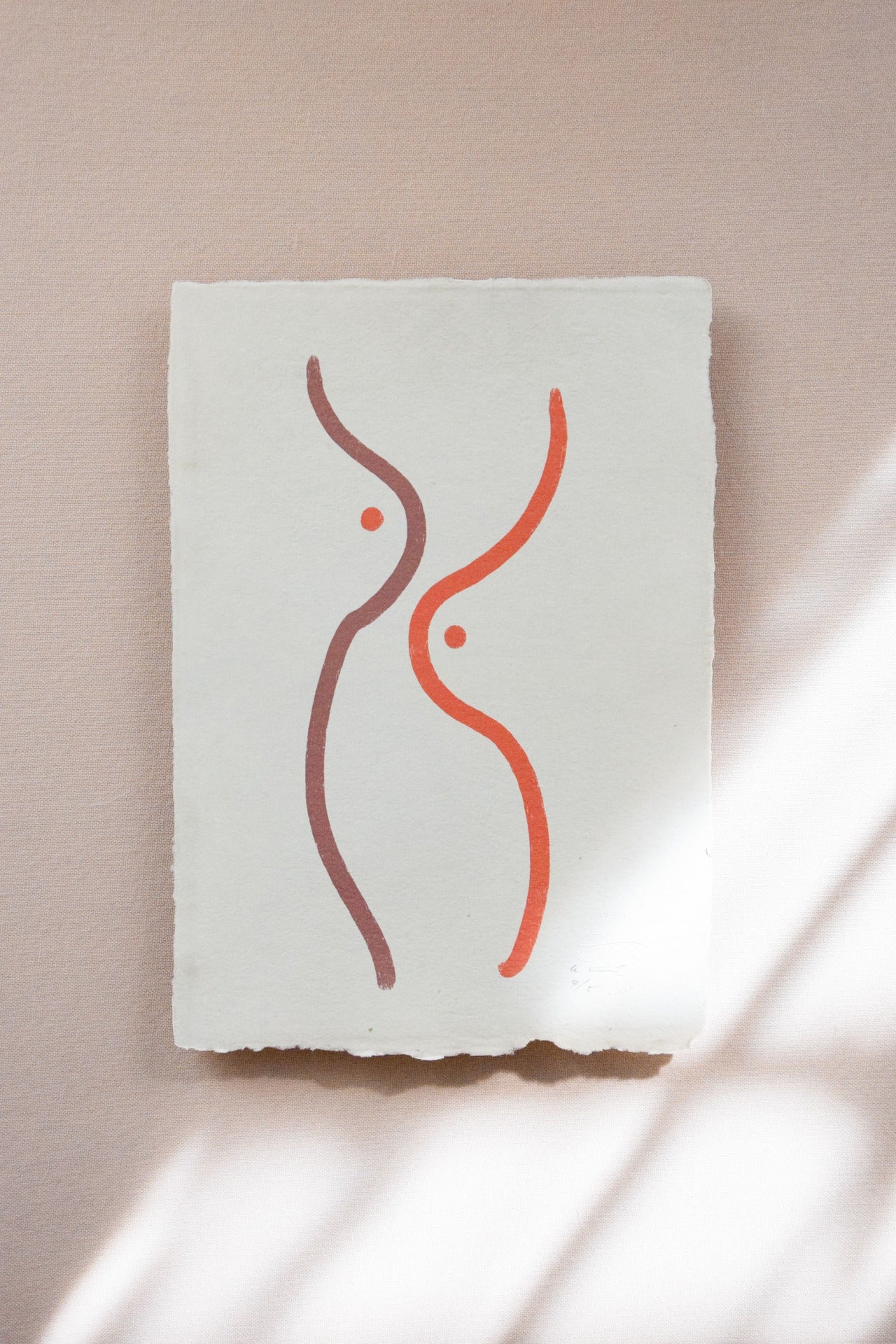 'BREAST' DRAWING PRINT